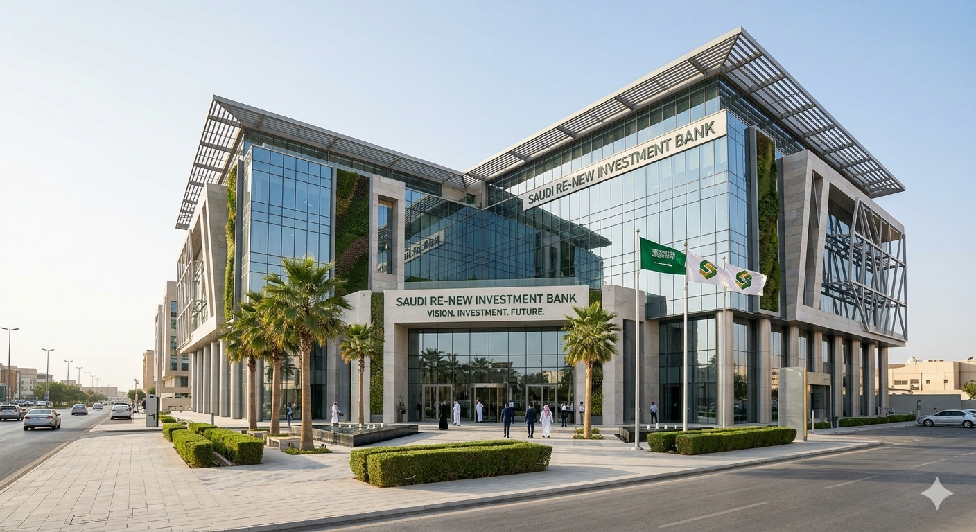 Renewable Energy Investment Bank — Riyadh headquarters concept